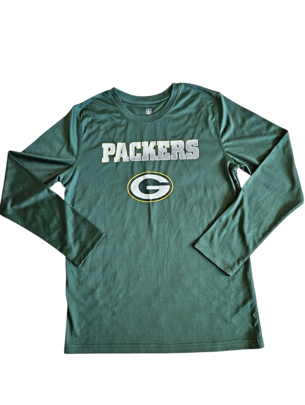 NFL Green Bay Packers Long Sleeved Tee, Kids Large 14/16